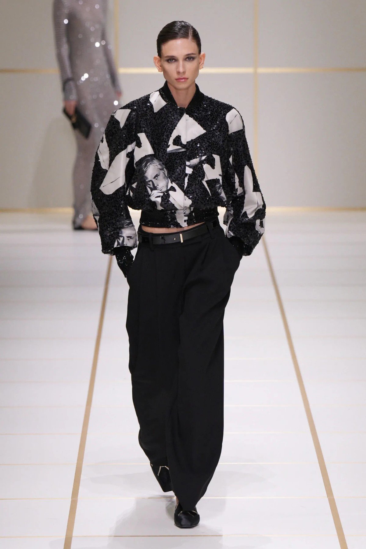 Giorgio Armani Spring 2027 reconsiders the House codes through structure and restraint Giorgio Armani Spring-Summer 2027 - Milan Fashion Week