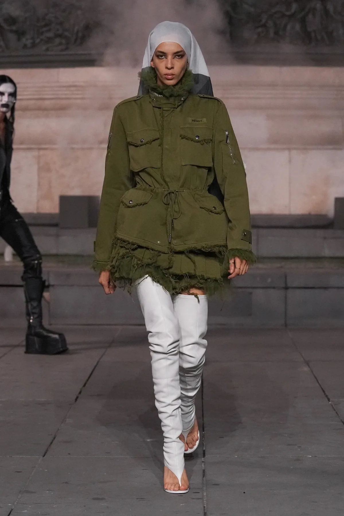 For Spring 2027, Matières Fécales brings "The Ninety-Nine Percent" to République Matières Fécales Spring-Summer 2027 - Paris Fashion Week