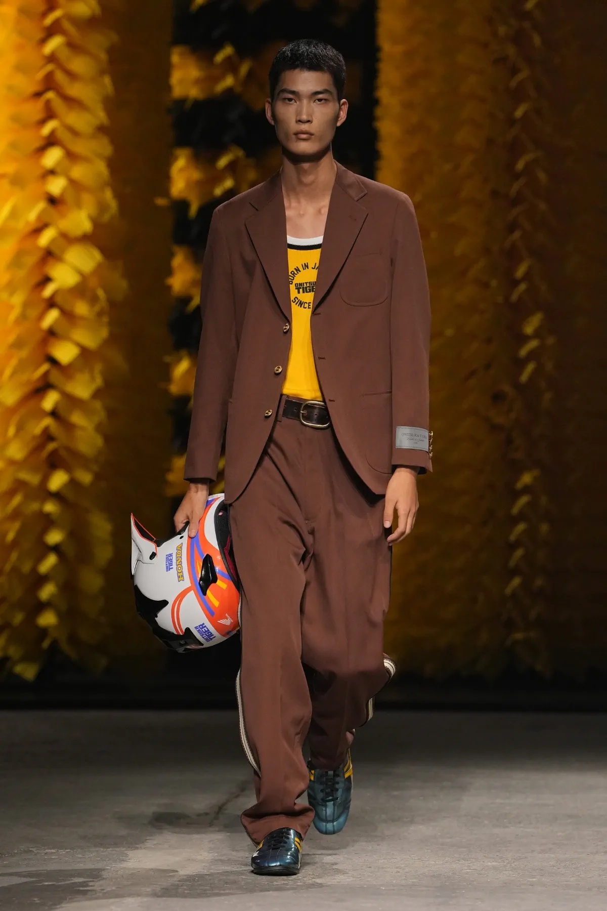 Onitsuka Tiger's Spring 2027 collection takes a winding route through America Onitsuka Tiger Spring-Summer 2027 - Milan Fashion Week