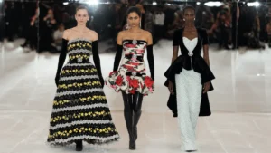 Richard Quinn Spring 2027 turns the runway into a dressing room fantasy Richard Quinn Spring-Summer 2027 - London Fashion Week
