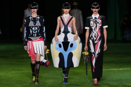 Thom Browne Spring 2027 turns metamorphosis into high fashion