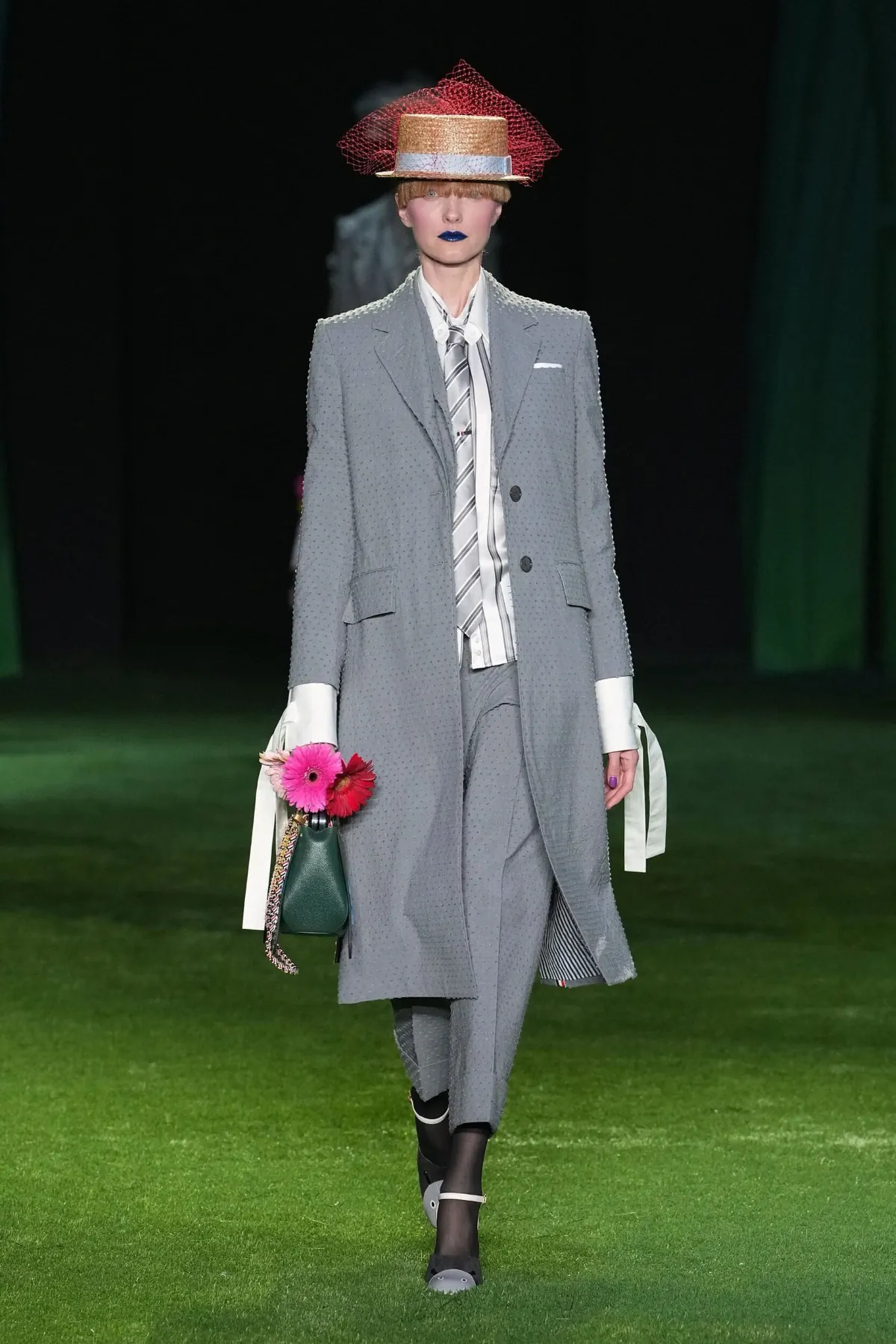 Thom Browne Spring 2027 turns metamorphosis into high fashion Thom Browne Spring 2027 turns metamorphosis into high fashion