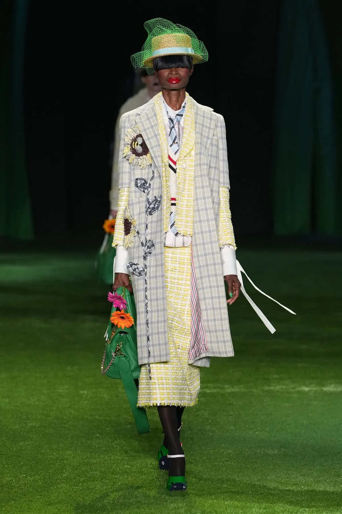 Thom Browne Spring 2027 turns metamorphosis into high fashion Thom Browne Spring 2027 turns metamorphosis into high fashion