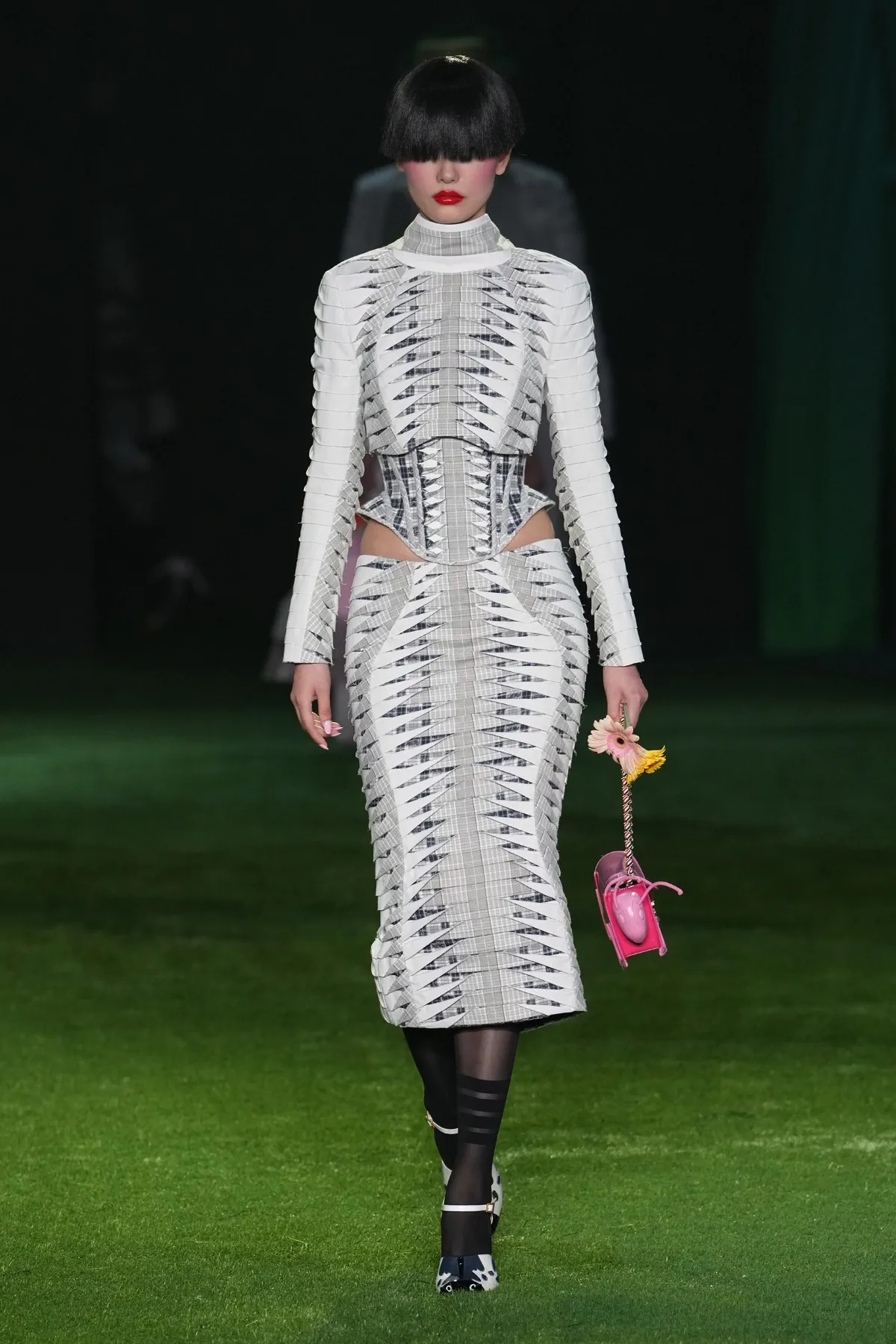 Thom Browne Spring 2027 turns metamorphosis into high fashion Thom Browne Spring 2027 turns metamorphosis into high fashion