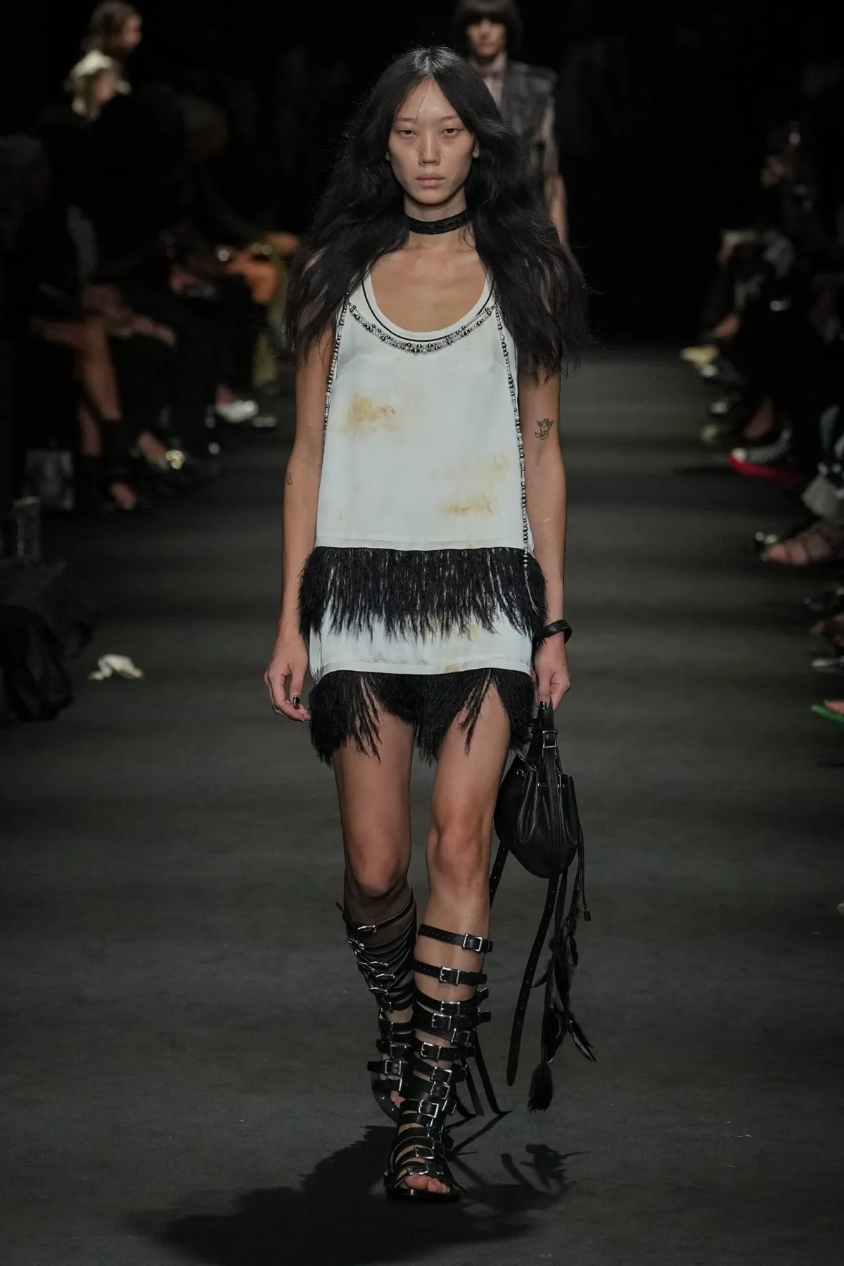 Ann Demeulemeester Spring 2027 finds romance in the desert’s worn edges Ann Demeulemeester Spring-Summer 2027 - Paris Fashion Week