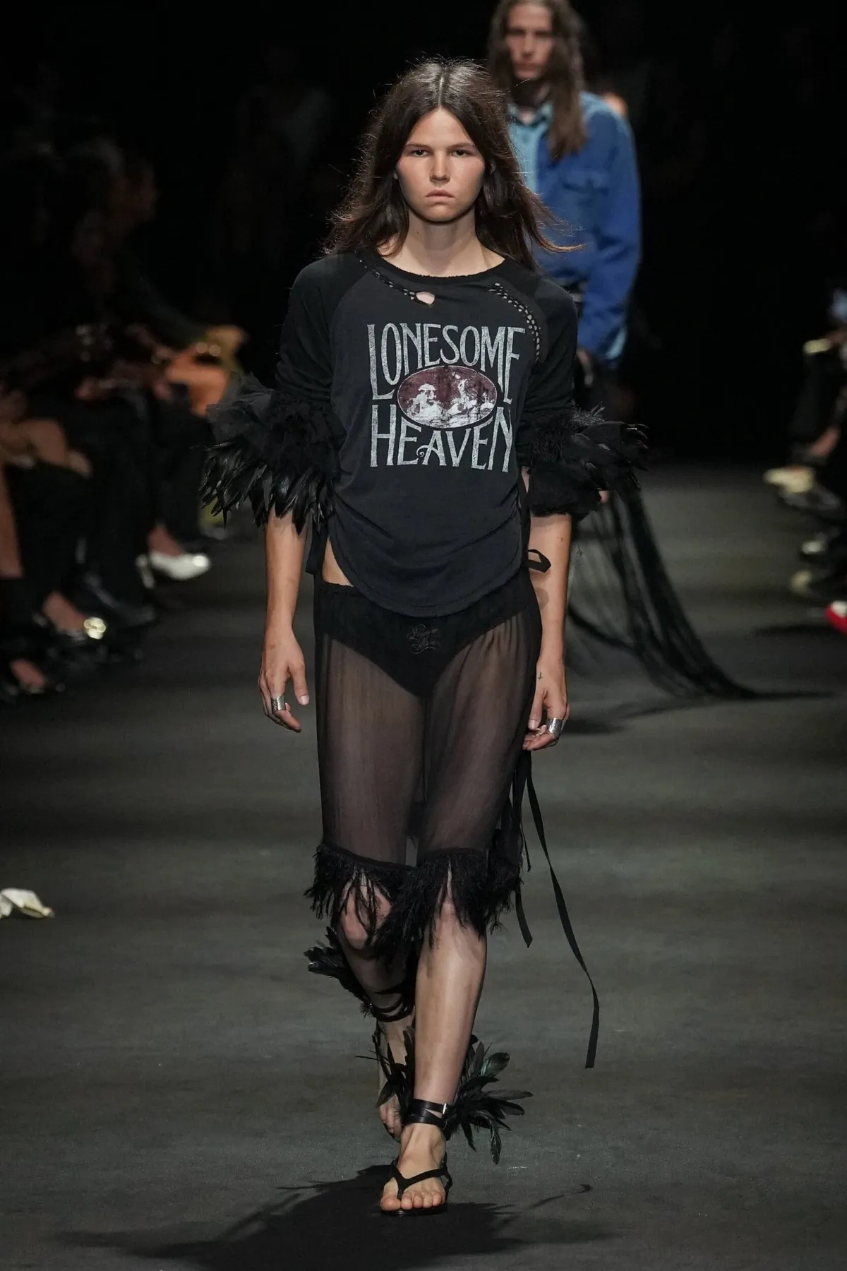 Ann Demeulemeester Spring 2027 finds romance in the desert’s worn edges Ann Demeulemeester Spring-Summer 2027 - Paris Fashion Week