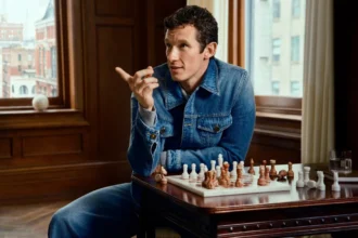 Callum Turner leads the Louis Vuitton trunk campaign for Spring-Summer 2027