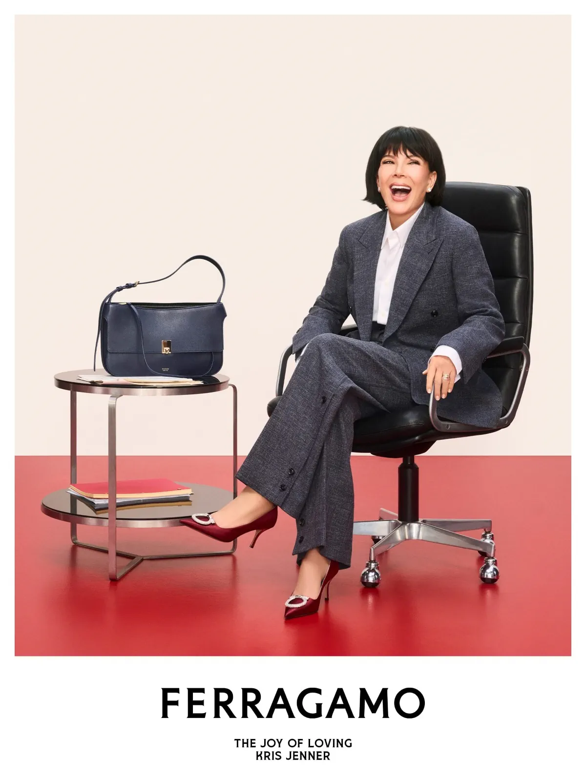 Ferragamo Holiday 2026 campaign casts Kris Jenner in a family story Ferragamo Holiday 2026 campaign casts Kris Jenner in a family story