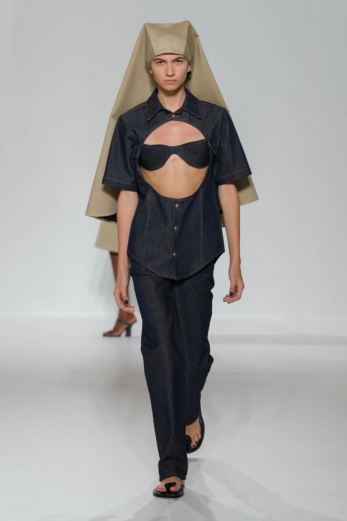 Jean Paul Gaultier Spring 2027 finds a new balance between experiment and wearability Jean Paul Gaultier Spring-Summer 2027 - Paris Fashion Week