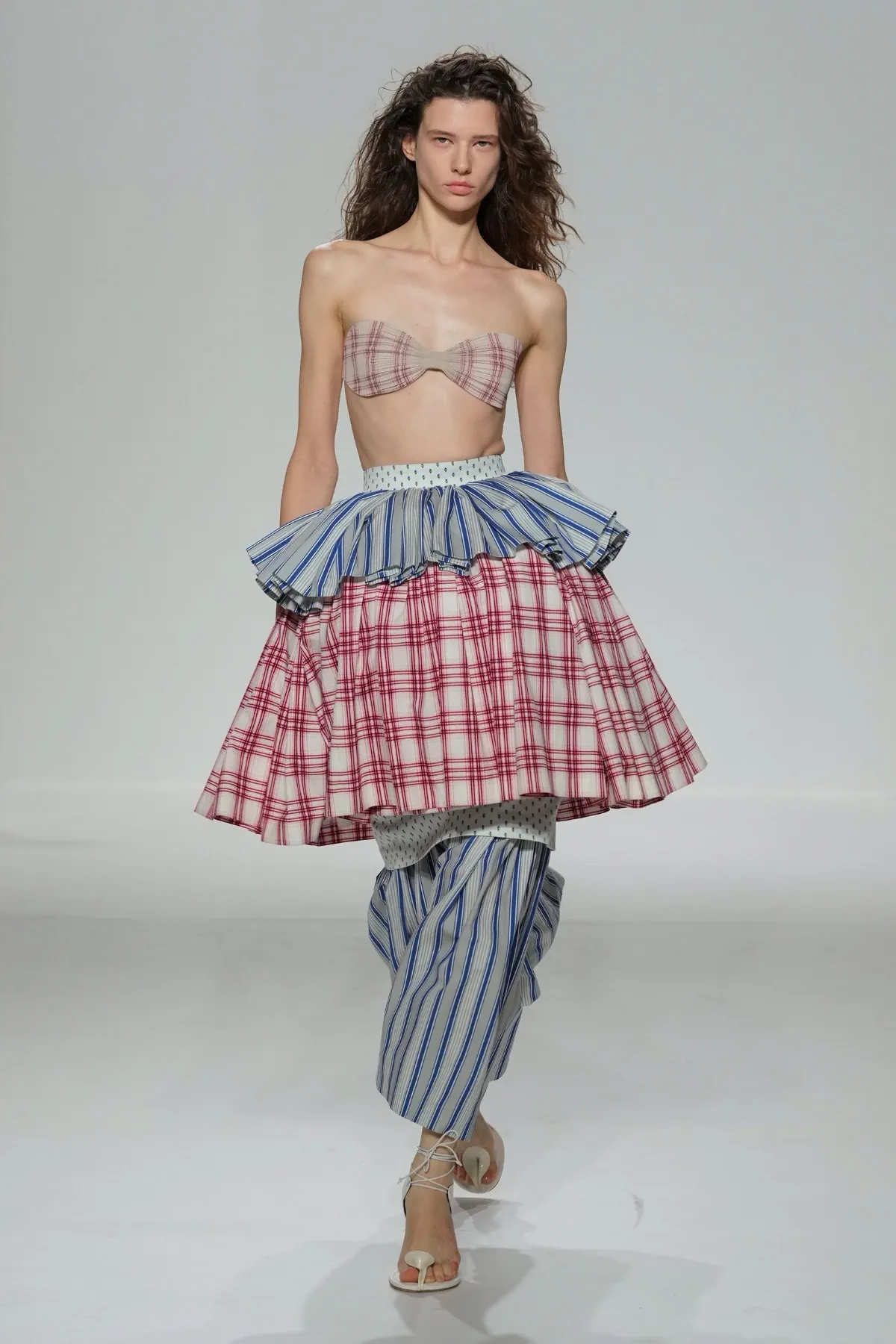 Jean Paul Gaultier Spring 2027 finds a new balance between experiment and wearability Jean Paul Gaultier Spring-Summer 2027 - Paris Fashion Week