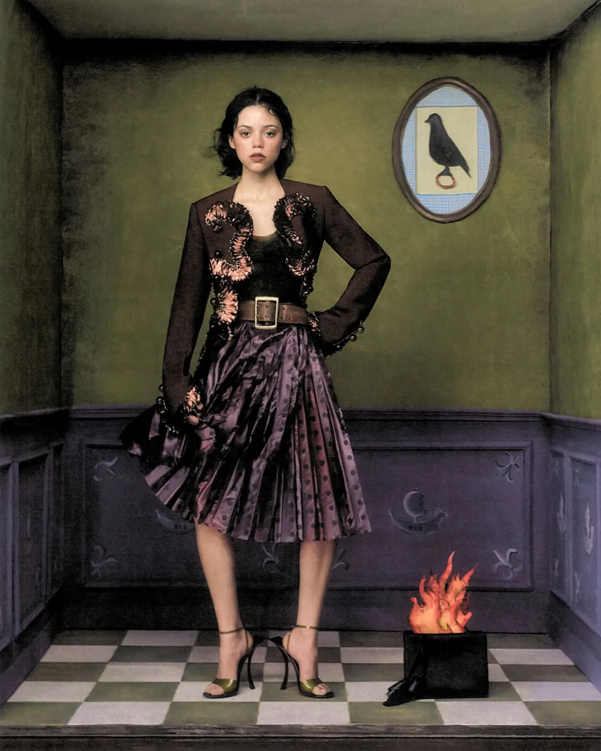 Jenna Ortega covers Vogue US November 2026 by Szilveszter Makó Jenna Ortega covers Vogue US November 2026 by Szilveszter Makó