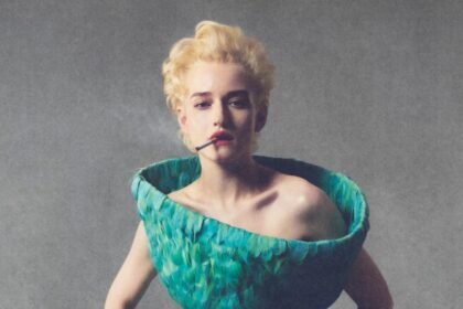Julia Garner covers Elle US October 2026 by Allan Hamitouche