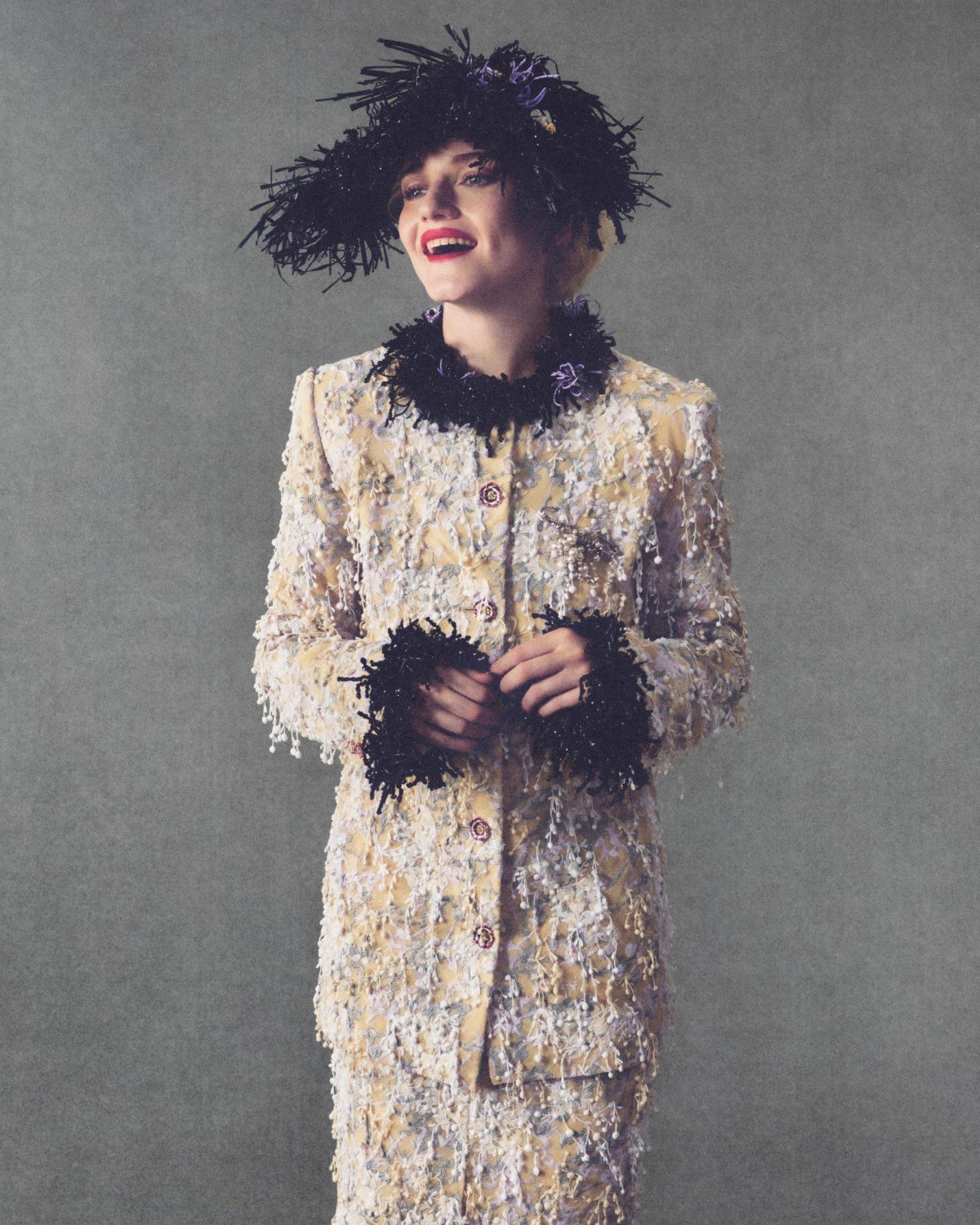 Julia Garner covers Elle US October 2026 by Allan Hamitouche