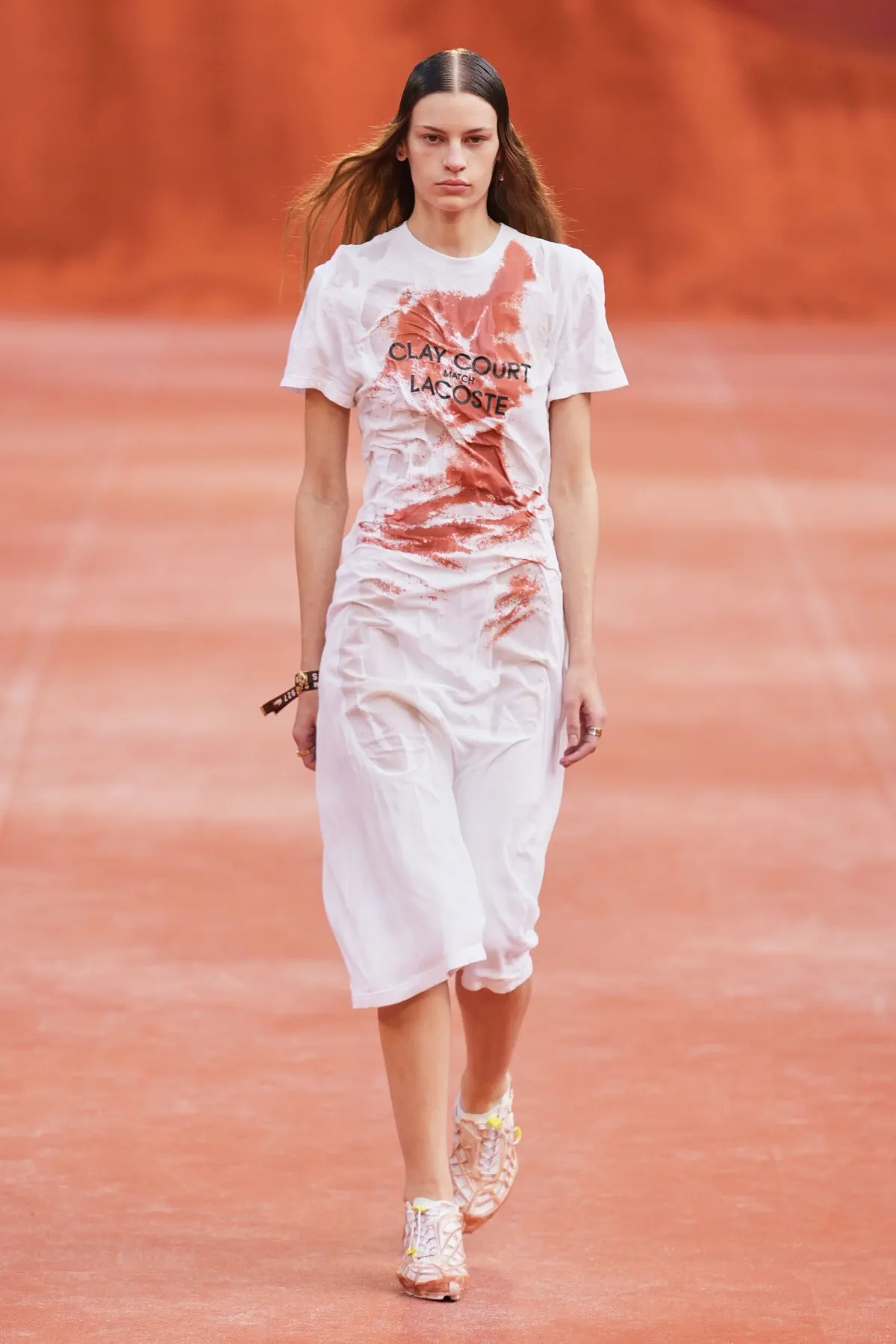 Lacoste takes its whites into the clay for Spring 2027 Lacoste Spring-Summer 2027 - Paris Fashion Week