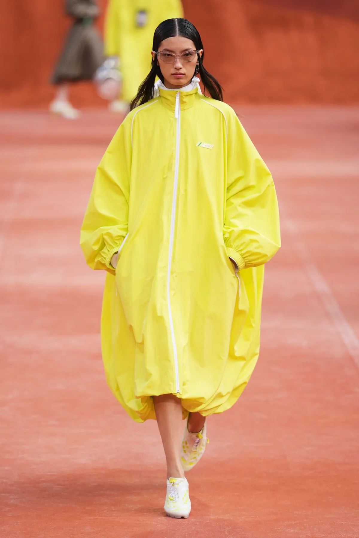 Lacoste takes its whites into the clay for Spring 2027 Lacoste Spring-Summer 2027 - Paris Fashion Week