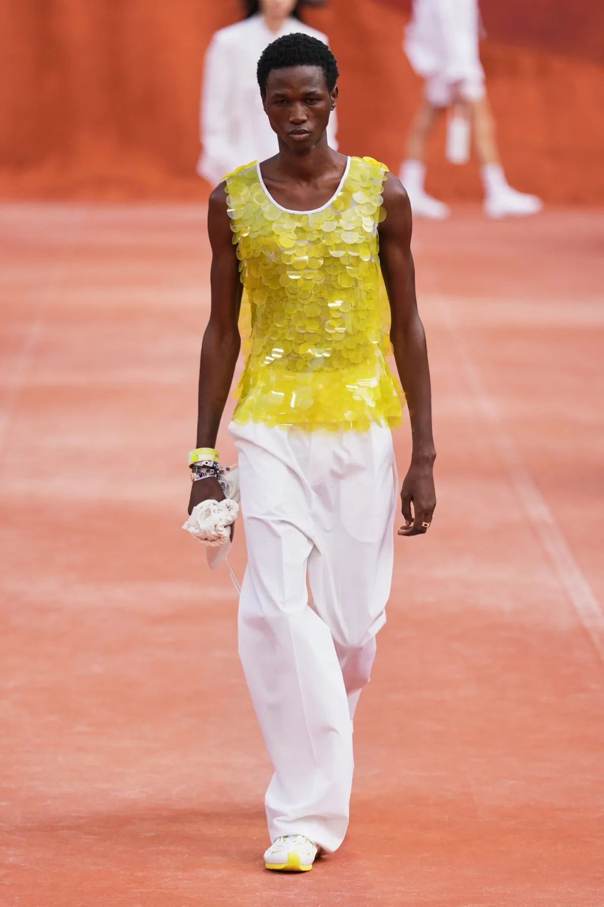 Lacoste takes its whites into the clay for Spring 2027 Lacoste Spring-Summer 2027 - Paris Fashion Week
