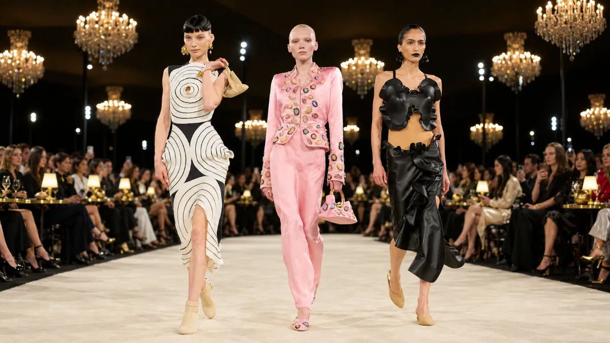 Schiaparelli Spring 2027 strips the house back to separates Schiaparelli Spring-Summer 2027 - Paris Fashion Week