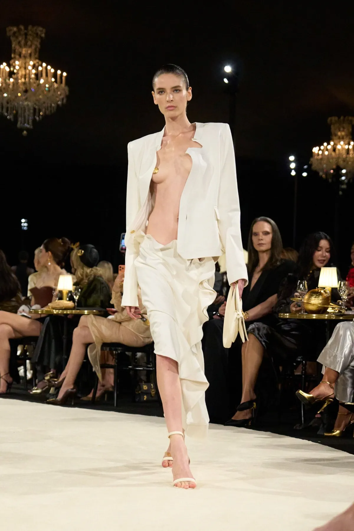 Schiaparelli Spring 2027 strips the house back to separates Schiaparelli Spring-Summer 2027 - Paris Fashion Week