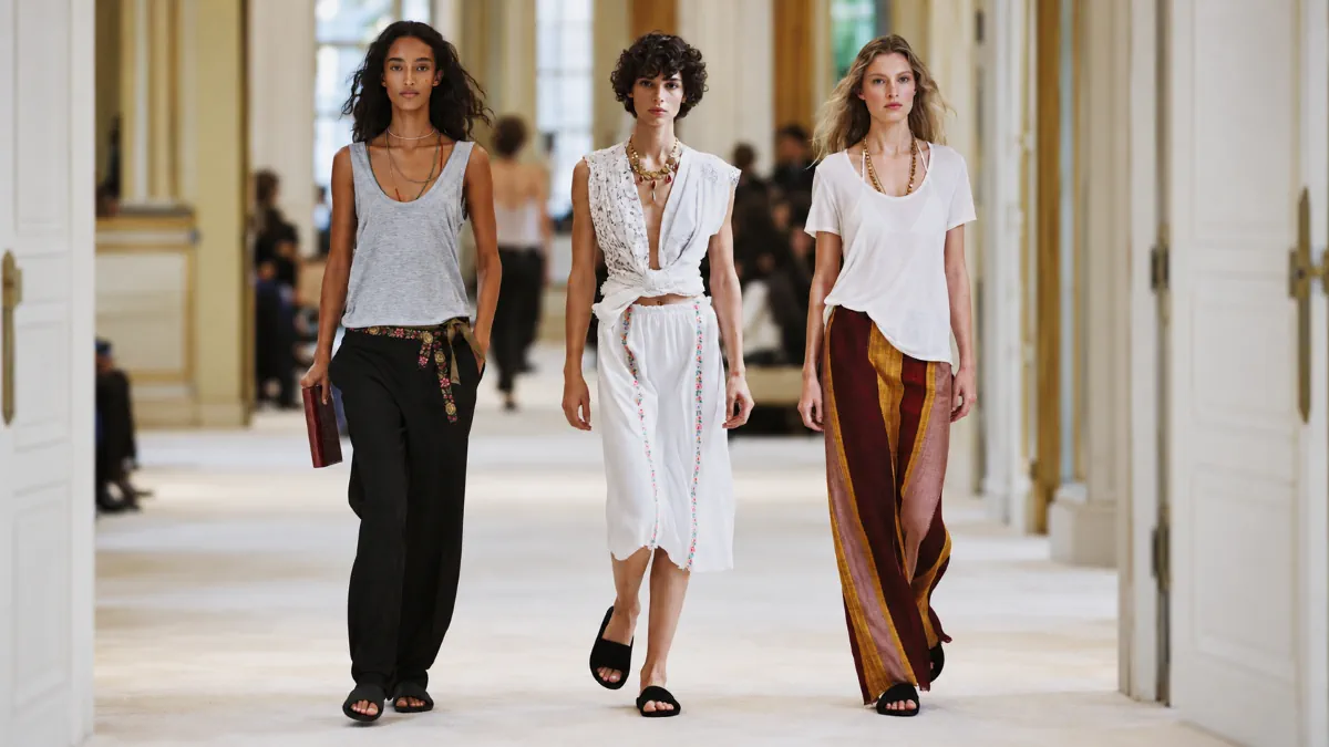 The Row Spring 2027 moves beyond minimalism with texture color and precise tailoring The Row Spring-Summer 2027 - Paris Fashion Week