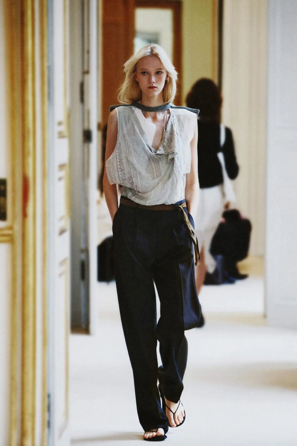 The Row Spring 2027 moves beyond minimalism with texture color and precise tailoring The Row Spring-Summer 2027 - Paris Fashion Week