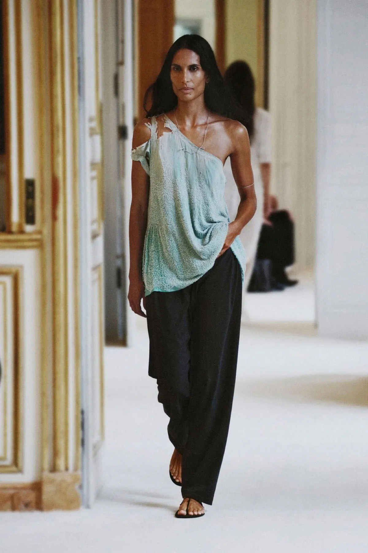 The Row Spring 2027 moves beyond minimalism with texture color and precise tailoring The Row Spring-Summer 2027 - Paris Fashion Week