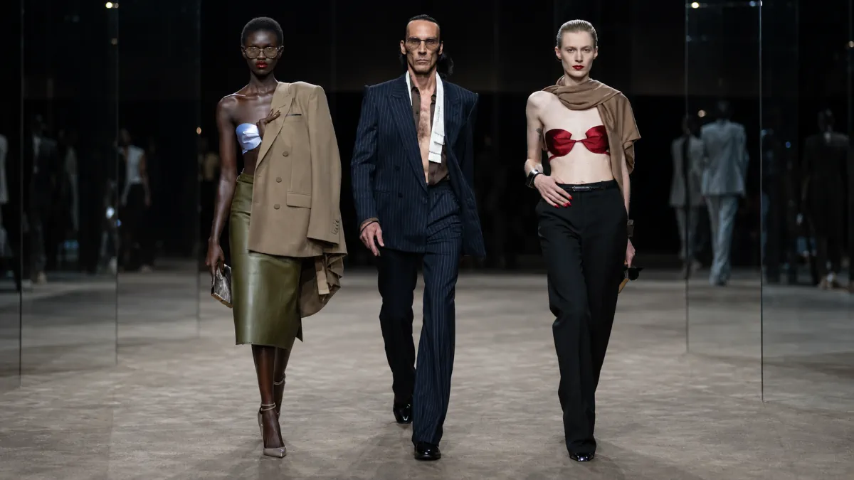 Haider Ackermann brings Tom Ford closer to the edge for Spring 2027 Tom Ford Spring-Summer 2027 - Paris Fashion Week