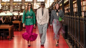 Alessandro Michele opens an antilibrary for Valentino's Spring 2027 collection Valentino Spring-Summer 2027 - Paris Fashion Week