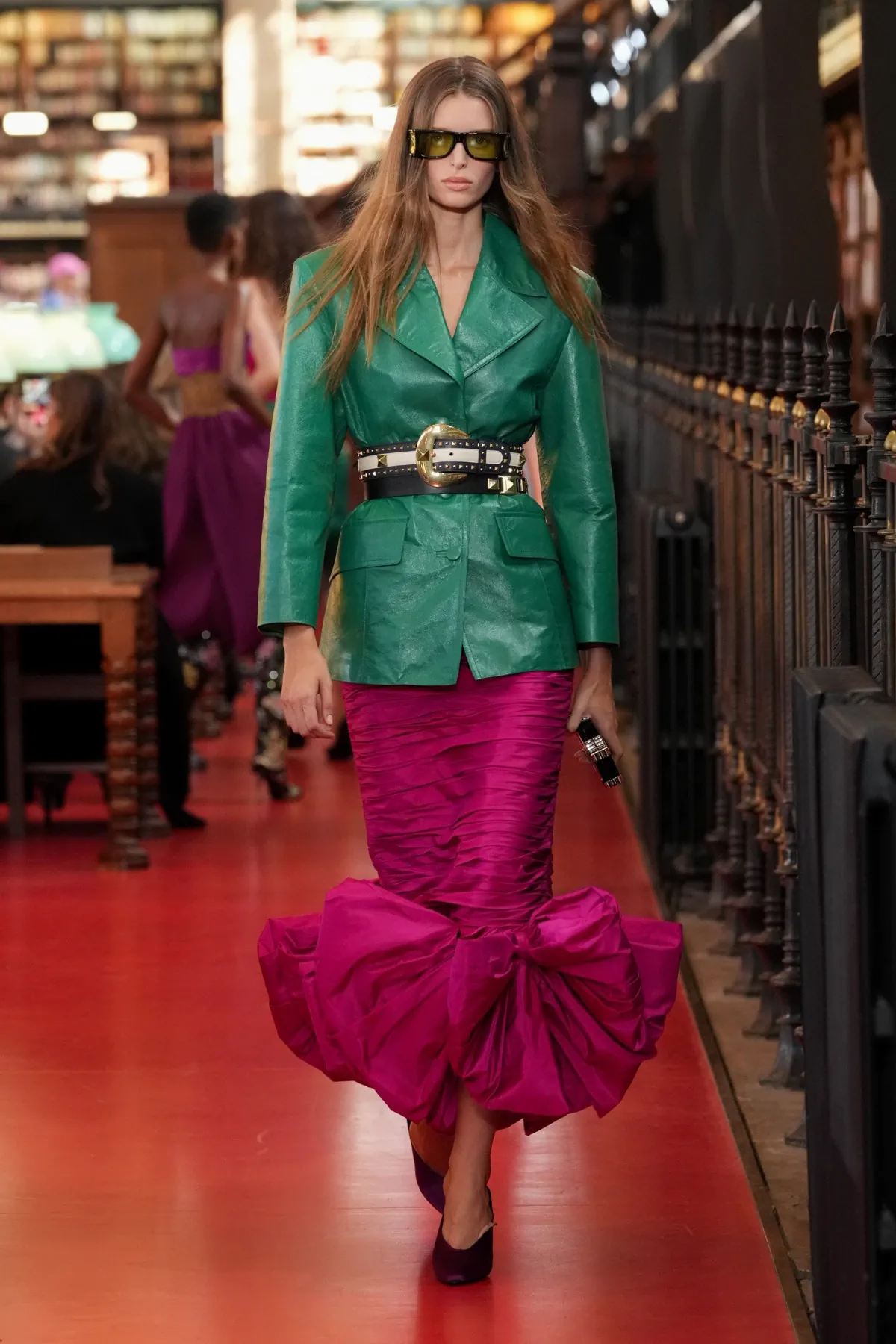 Alessandro Michele opens an antilibrary for Valentino's Spring 2027 collection Valentino Spring-Summer 2027 - Paris Fashion Week
