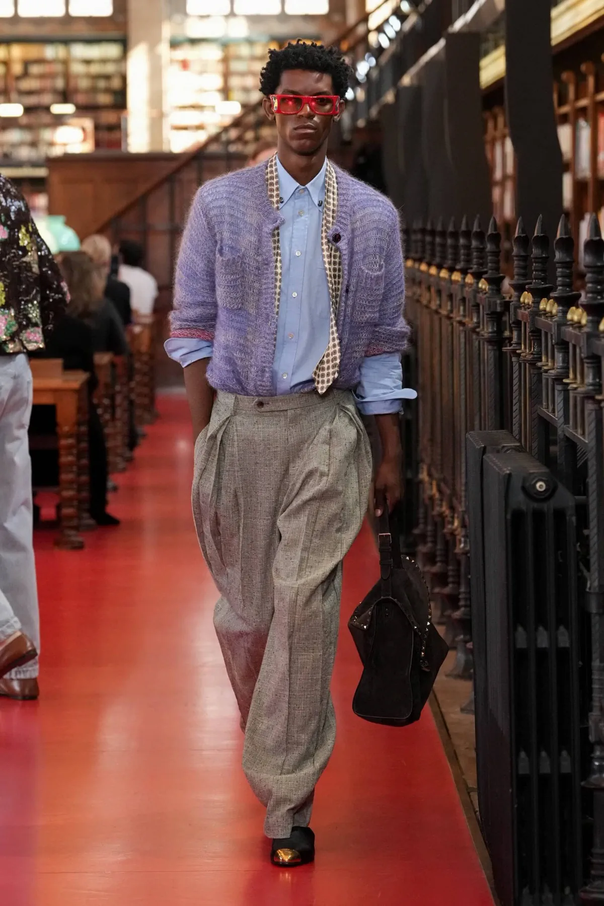 Alessandro Michele opens an antilibrary for Valentino's Spring 2027 collection Valentino Spring-Summer 2027 - Paris Fashion Week