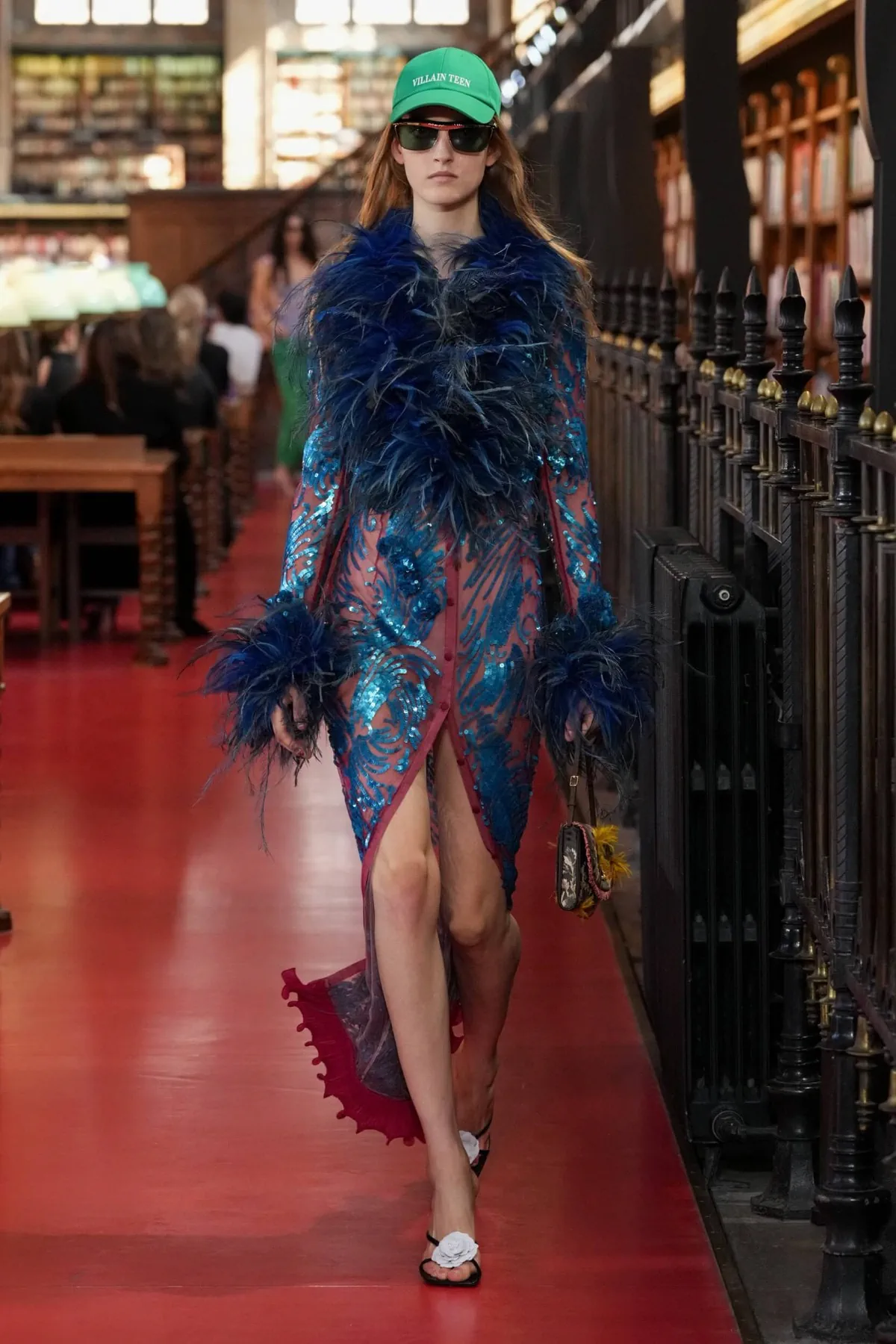 Alessandro Michele opens an antilibrary for Valentino's Spring 2027 collection Valentino Spring-Summer 2027 - Paris Fashion Week