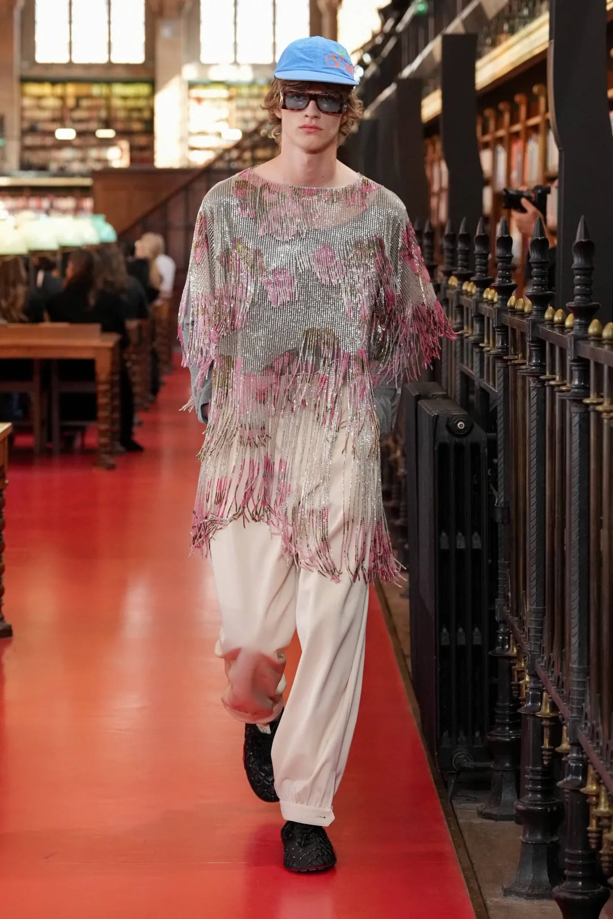 Alessandro Michele opens an antilibrary for Valentino's Spring 2027 collection Valentino Spring-Summer 2027 - Paris Fashion Week